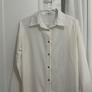 Medium off white chemise